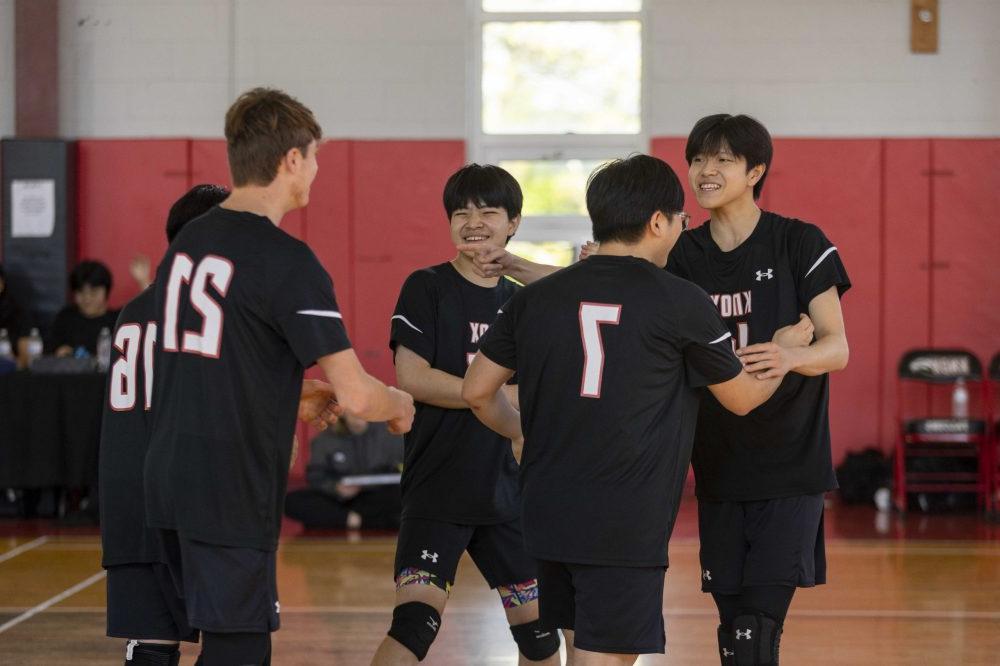 Knox Boys Volleyball Action Photo